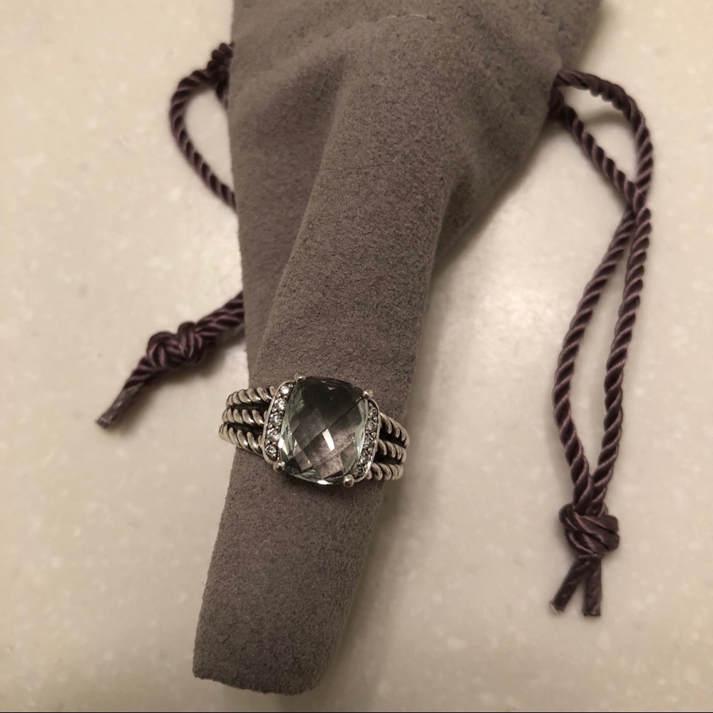 David Yurman Petite Wheaton Ring Praisolite